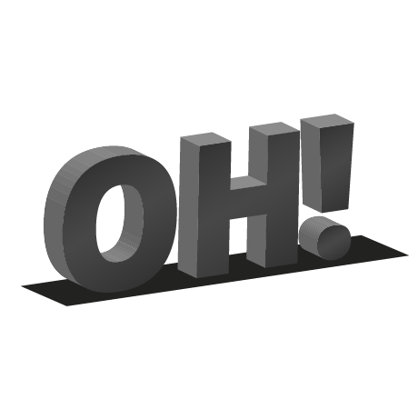 3D-DEKOBUCHSTABEN Sonderproduktion
