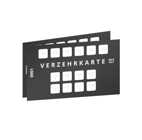 Verzehrkarten