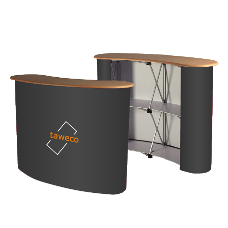 Messetheke Pop-Up | 2x2 | einseitig bedruckt