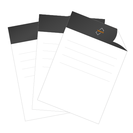 Briefpapier | DIN A4 | einseitig bedruckt